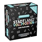 DENKRIESEN - Stadt Land VOLLPFOSTEN - Das Kartenspiel - Junior Edition |...