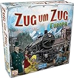 Asmodee Zug um Zug Europa, Brettspiel, Familienspiel, Deutsch