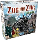 Asmodee Zug um Zug Europa, Brettspiel, Familienspiel, Deutsch