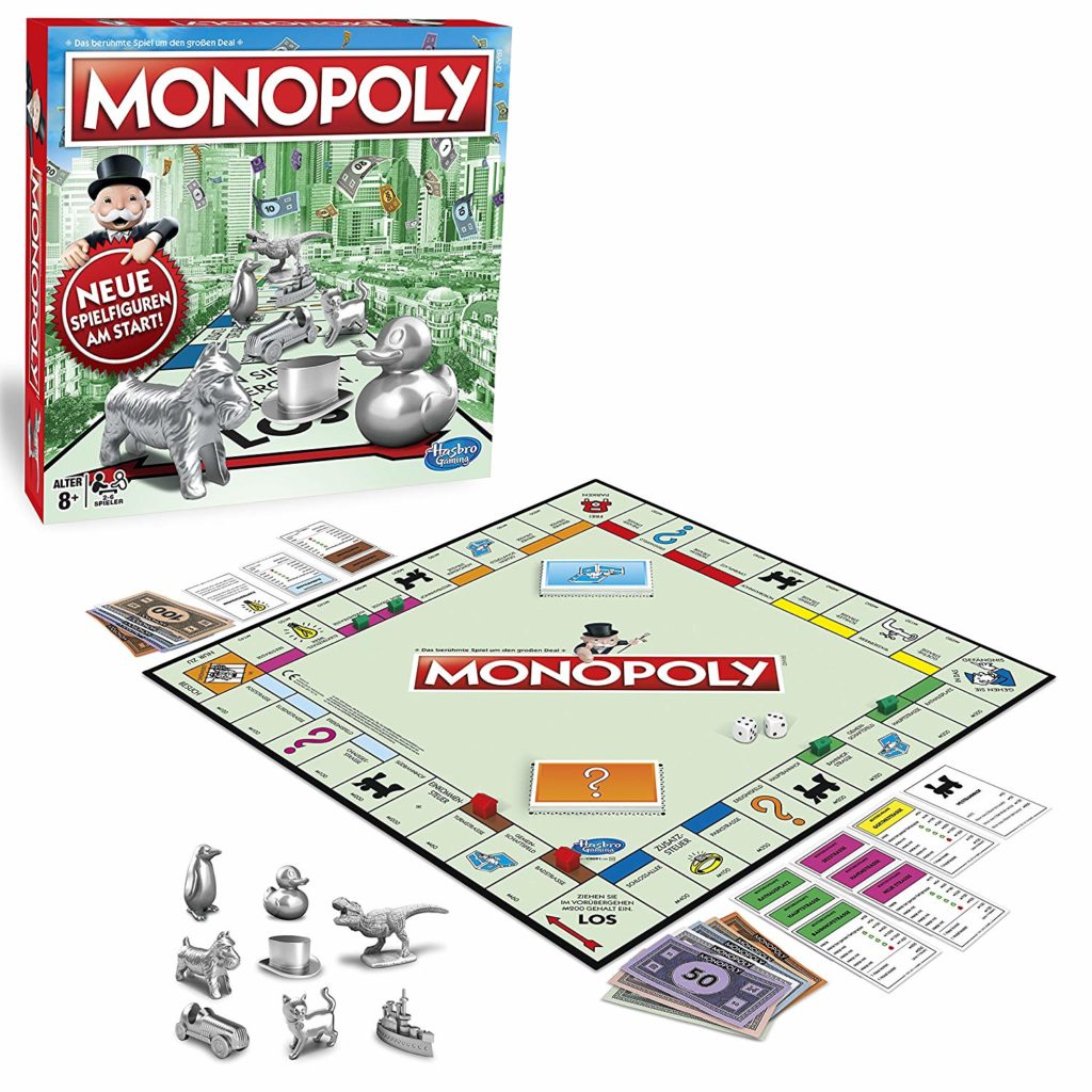 der Klassiker der Brettspiele für Kind Hasbro Gaming A6984594 Monopoly Junior 