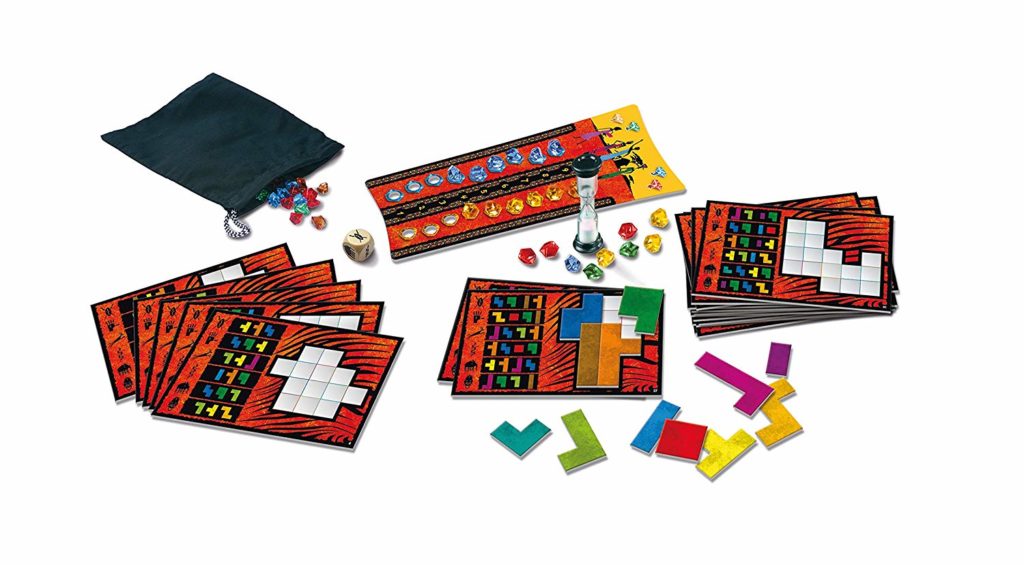 Ubongo Spielvorbereitung
