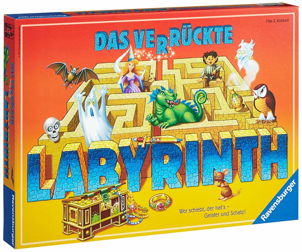 Das verrückte Labyrinth: Die Spielverpackung