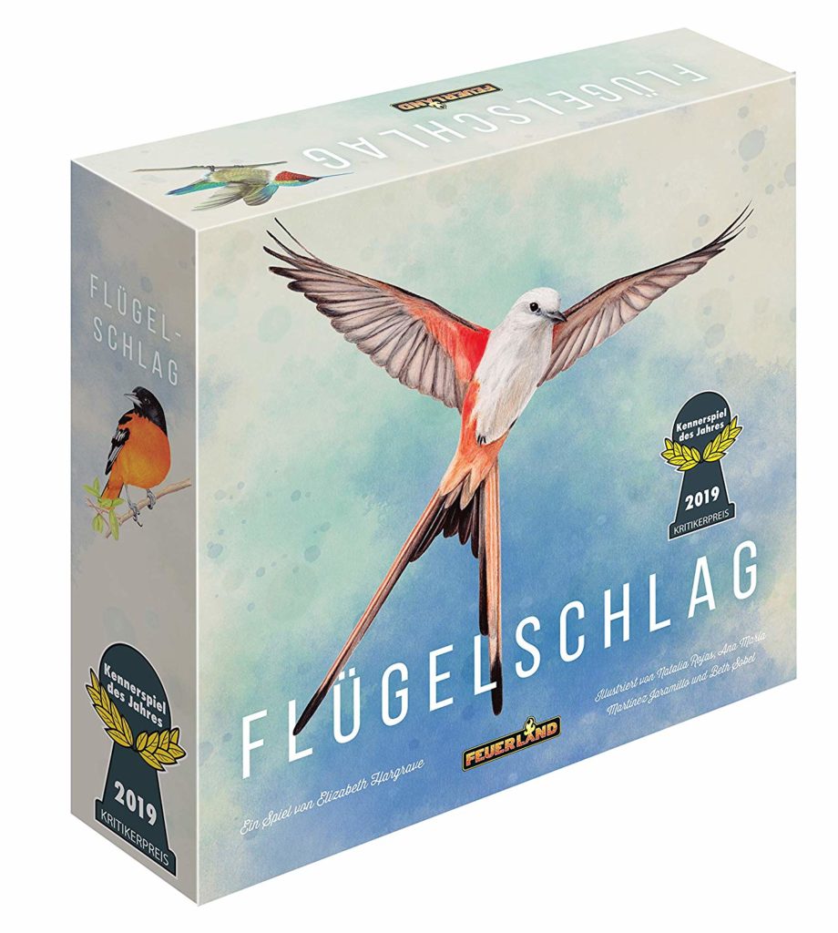 Flügelschlag Spielverpackung