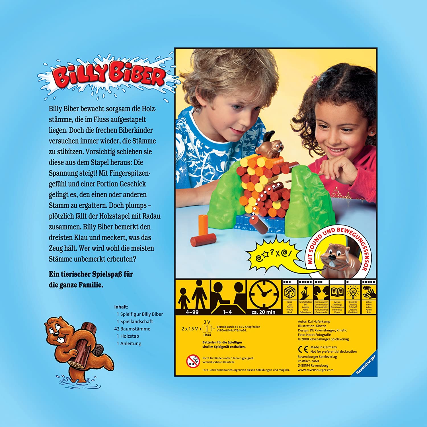 Billy Biber Angebote und Spielanleitung! Boardbattle